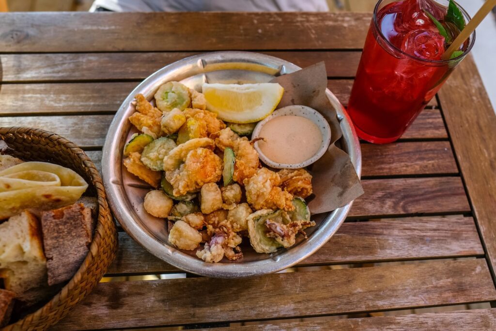 Fritto misto, $21 
