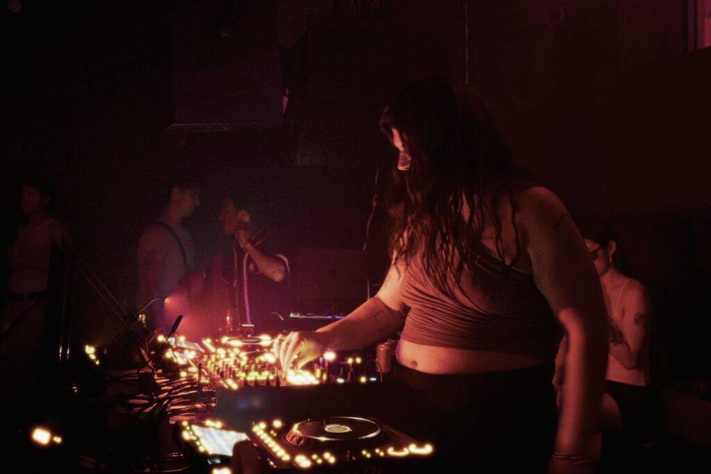 DJ booth at Signal