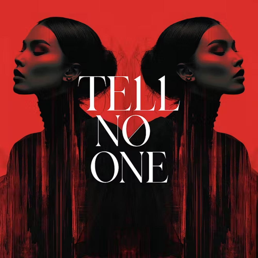 Flier for the Tell No One Halloween party at McKittrick Hotel