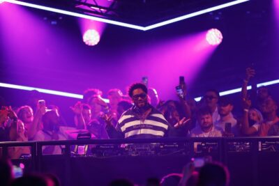 Kaytranada performs at his Residency at Flipper's London on July 08, 2023 in London, England.