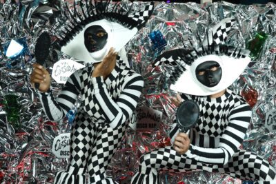 Guests attend the Julio Torres presents The Cursed Amulet at Elsewhere on October 31, 2024 in New York City.