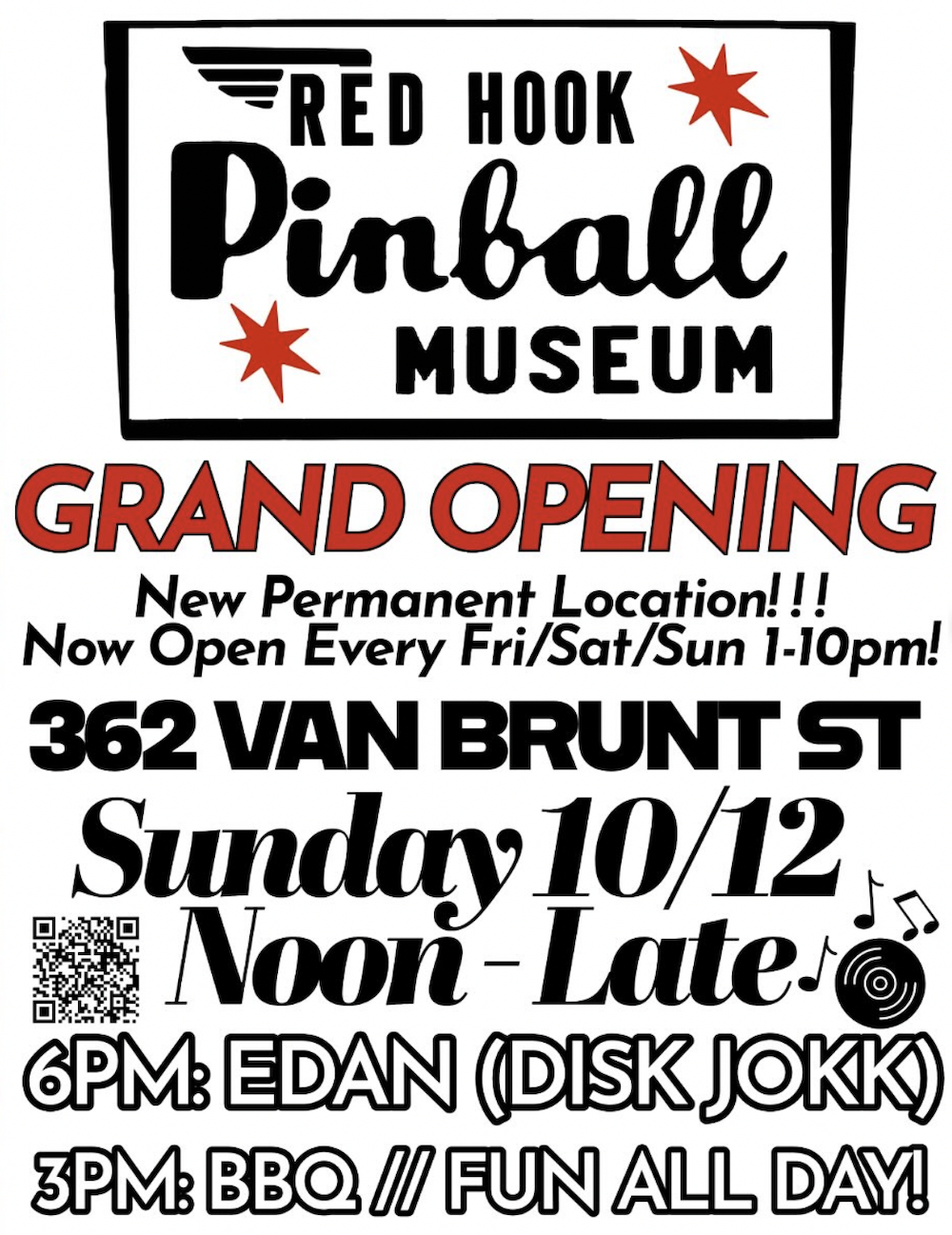 Weekend Guide: Bed-Stuy's Mural Festival, Red Hook's Open Studios, and a Pinball Museum's Grand Opening
