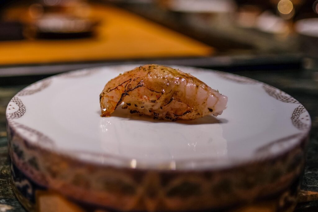 Kinki nigiri, $20 supplement, at Sushi Koju in The Ace Hotel in Downtown Brooklyn