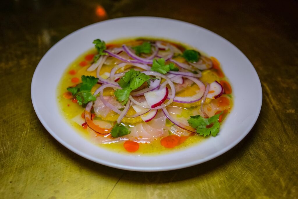 Red snapper ceviche, $18, at Little Grand in Williamsburg 