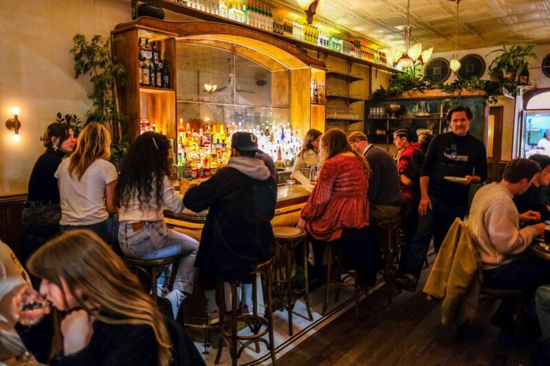 Bar room at Little Grand in East Williamsburg