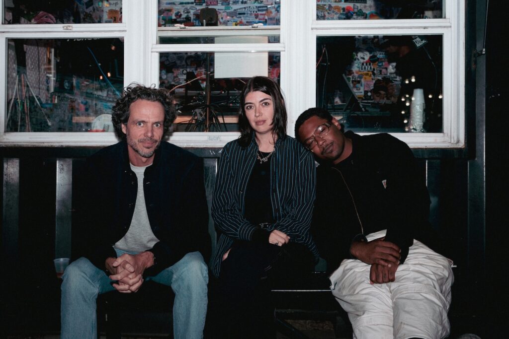 Francois Vaxelaire, Sasha Cwalino, and Four Kamal—the team behind The Lot Radio.