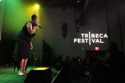 Sister Nancy performs onstage at the "Bam Bam: The Sister Nancy Story" premiere during the 2024 Tribeca Festival at Spring Studios on June 07, 2024 in New York City.