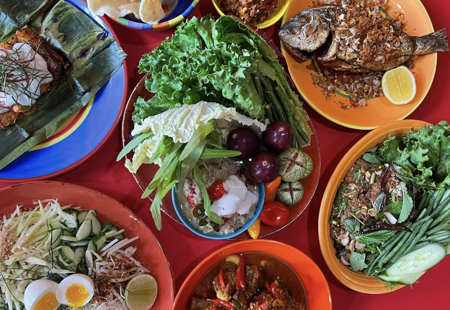 The spread at Ugly Baby