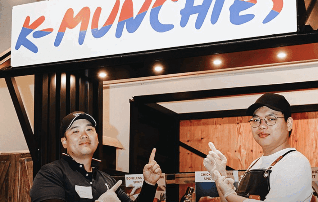 The K-Munchies stand in the Brooklyn Market section at Barclays Center