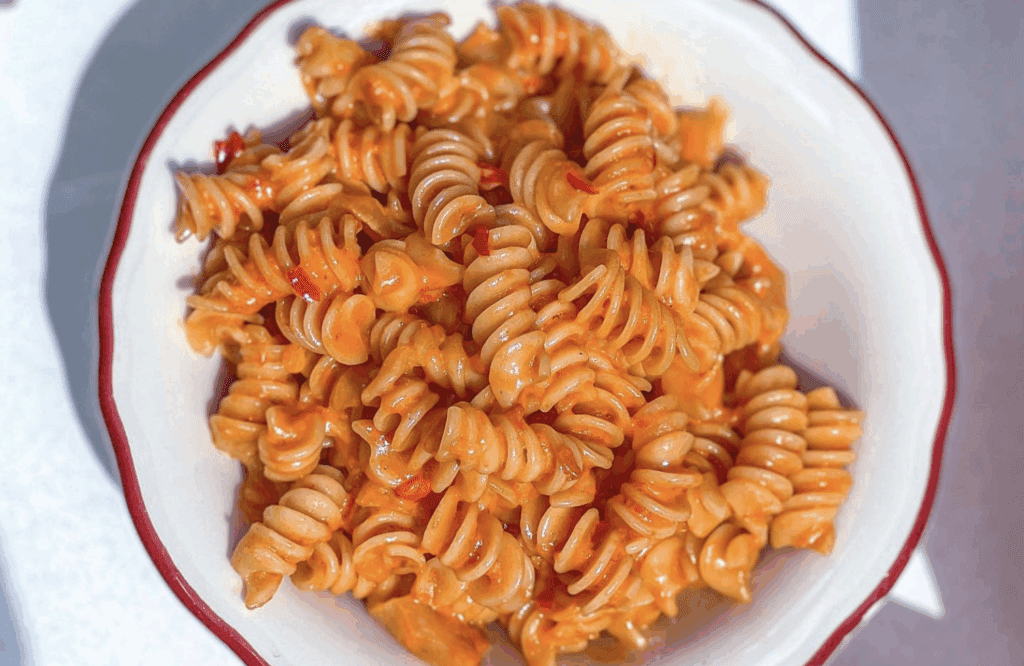 The spicy rotini from Parm at Barclays Center