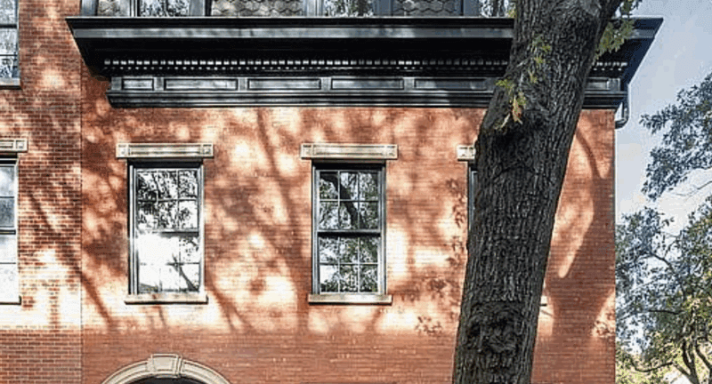 The 200-year-old Brooklyn Heights home at 19 Cranberry Street, featured in the 1987 Cher movie 'Moonstruck'