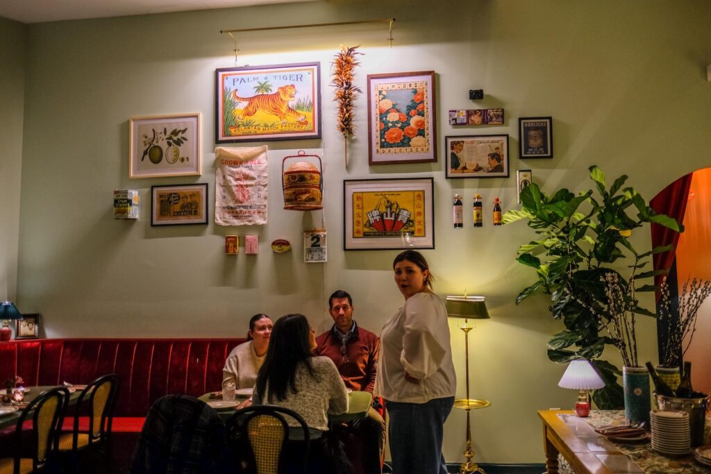 The dining room at Kelang