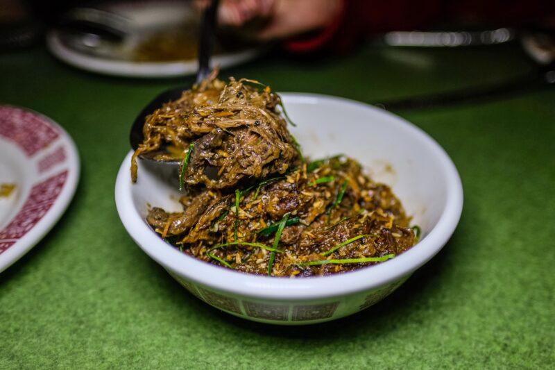 Smoked oxtail rendang, $34 at Kelang