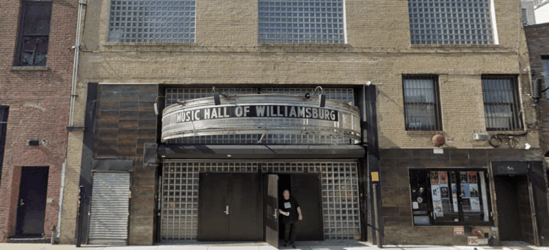 Entrance to Music Hall of Williamsburg