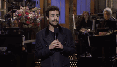 Ramy Youseff performing his monologue on Saturday Night Live.