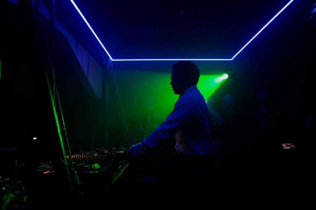 Zack Fox performing at Paragon in Bushwick.