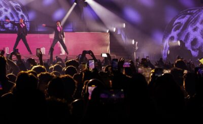 Kim Petras performs onstage during her sold-out show at The Brooklyn Mirage for 'Feed The Beast World Tour' on October 09, 2023 in Brooklyn, New York.
