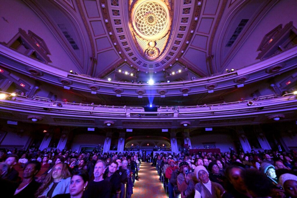A view of atmosphere during the 39th Annual Brooklyn Tribute to Dr. Martin Luther King, Jr. at BAM Peter Jay Sharp Building on January 20, 2025 in New York City.