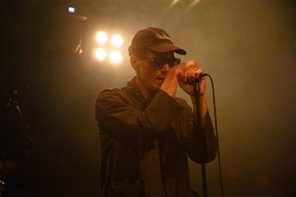 Michael Shannon performing in his R.E.M. cover band