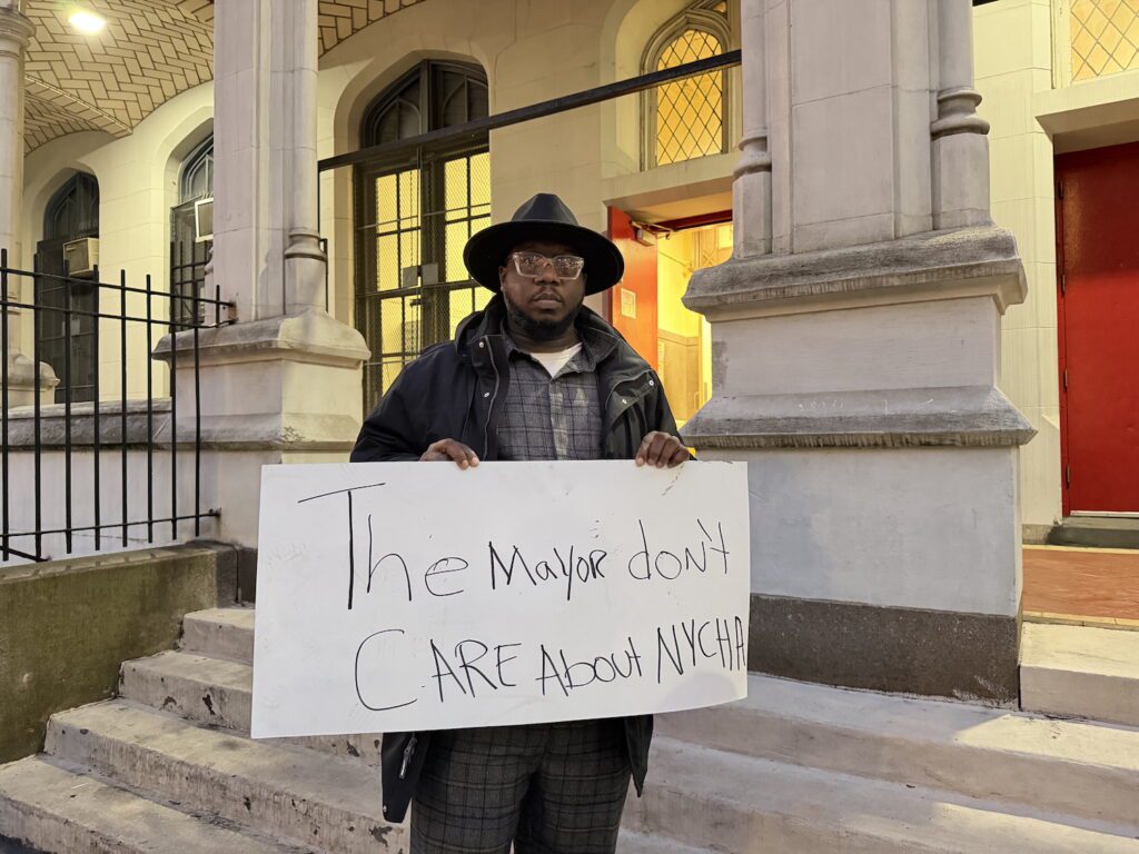 Kingdom Justice Church’s Reverend Kevin McCall at the Rental Ripoff hearings