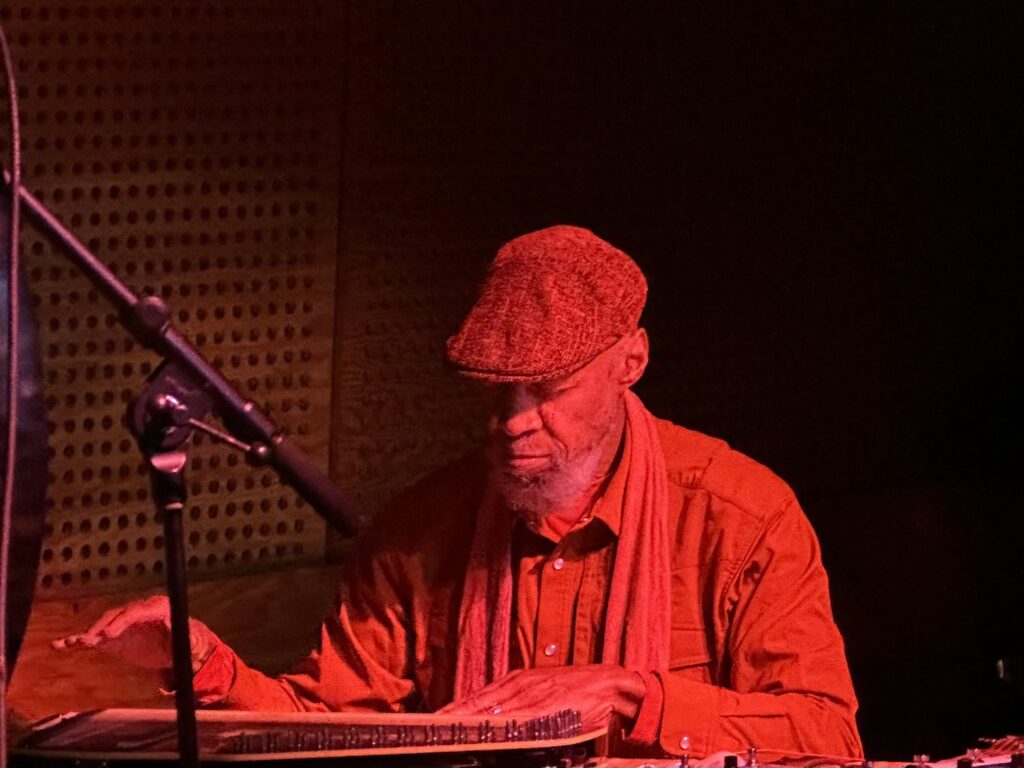 LARAAJI performing with Samer Ghadry at Public Records in Gowanus, Brooklyn
