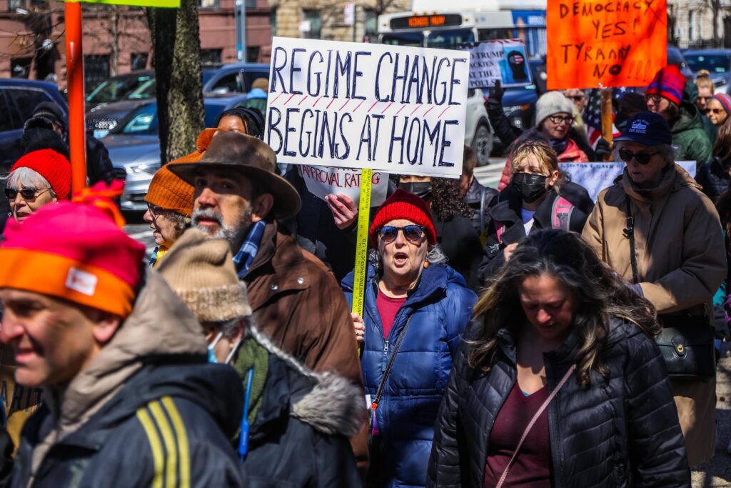 Thousands Join Nationwide No Kings Protest in Park Slope