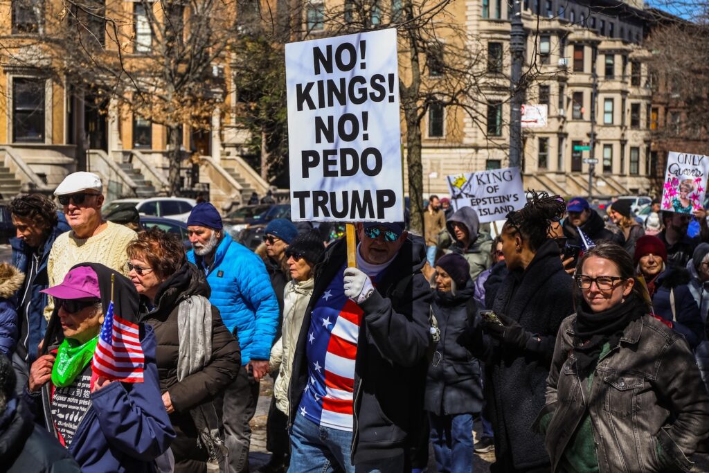 Thousands Join Nationwide No Kings Protest in Park Slope