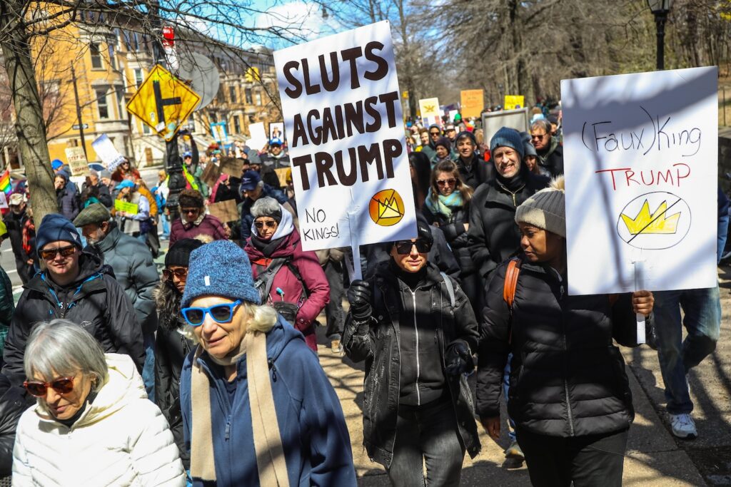 Thousands Join Nationwide No Kings Protest in Park Slope
