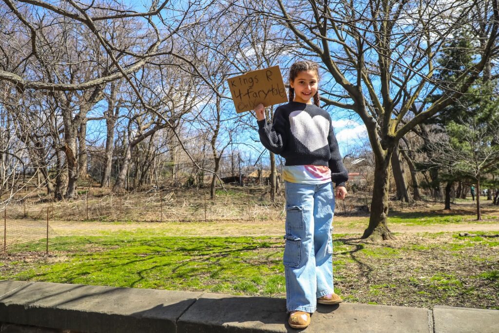 Thousands Join Nationwide No Kings Protest in Park Slope