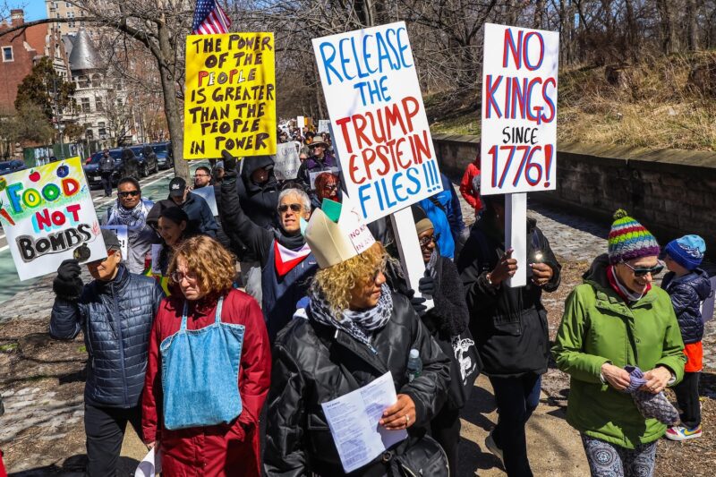 Thousands Join Nationwide No Kings Protest in Park Slope