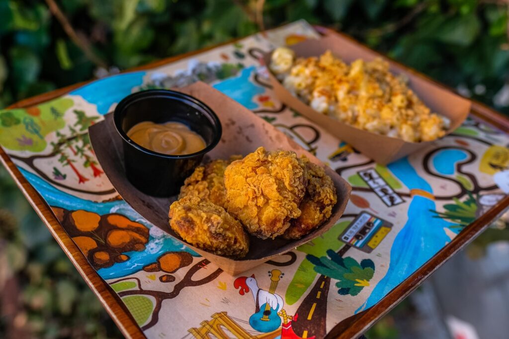 Four-piece chicken nuggets with "Ramblin Sauce," $4.99, at Ramblin Chick, the new restaurant from the Ample Hills couple, in Carroll Gardens, Brooklyn