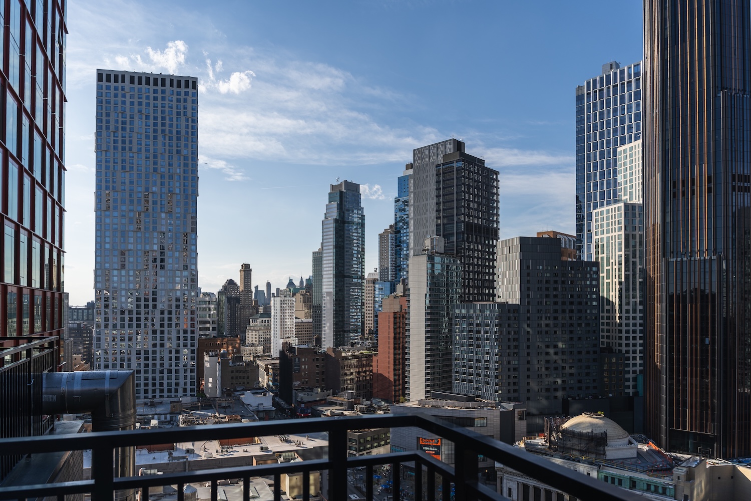 Downtown Brooklyn skyline from The Livingston Hotel.