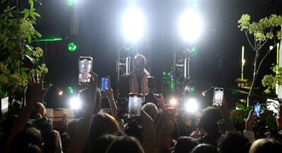 Black Coffee DJ performs during the event at Starbucks Roastery on May 21, 2024 in Milan, Italy. In a celebration of duality, the creation of the 'Duetto' drink at Milano Starbucks Roastery brings together two opposite universes - light and dark roast - to seamlessly create a harmonious blend.