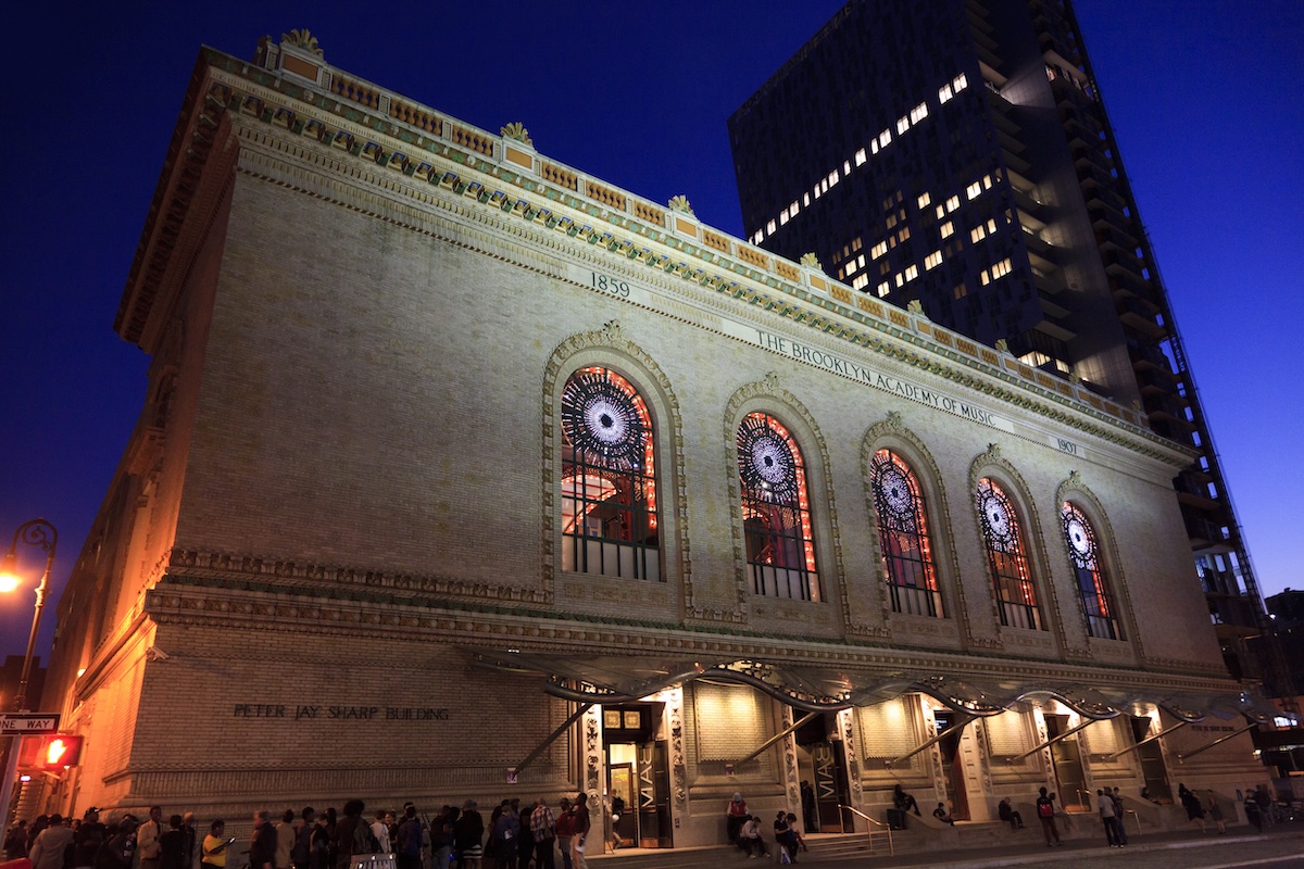 The Brooklyn Academy of Music (BAM) is a performing arts venue in Brooklyn, known as a center for progressive performance.
