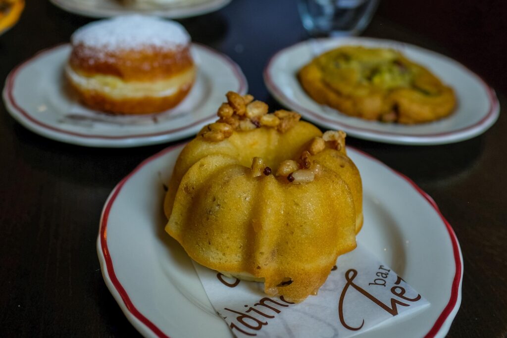 Pignoli cake, $6, at Bar Ferdinando in Carroll Gardens, Brooklyn