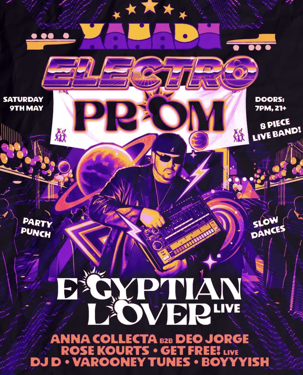 Weekend Guide: Egyptian Lover, Swamp in The City, The US Air Guitar Championships, and More
