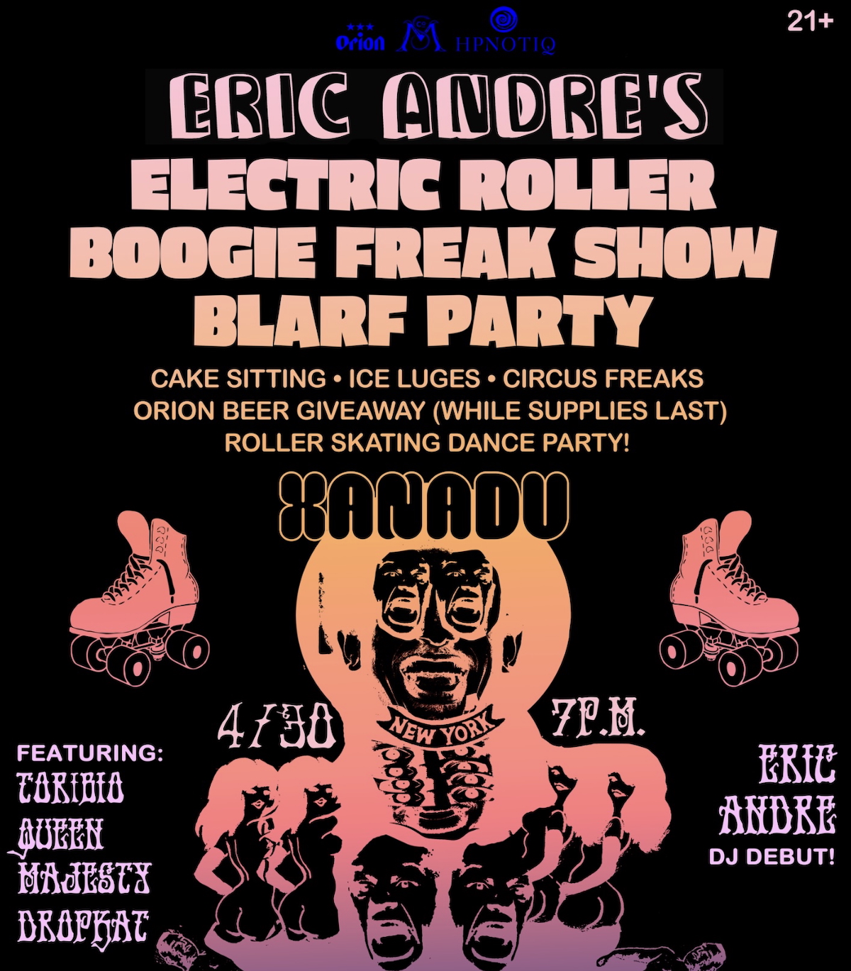Weekend Guide: May Day, Public Service, and Eric Andre's Electric Roller Boogie Freak Show