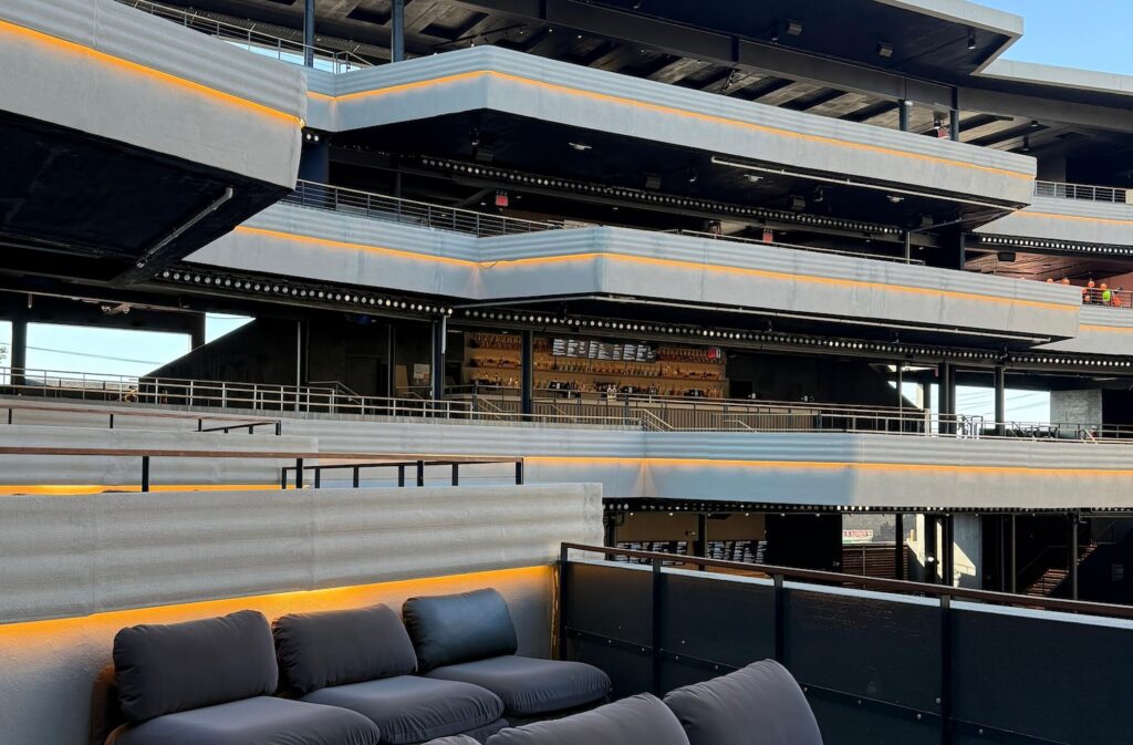 Inside the Brooklyn Mirage ahead of its intended opening on May 1, 2025
