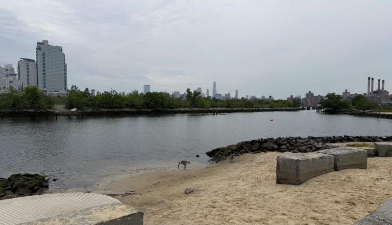 Greenpoint is Now Home to The Tiniest Beach in Brooklyn