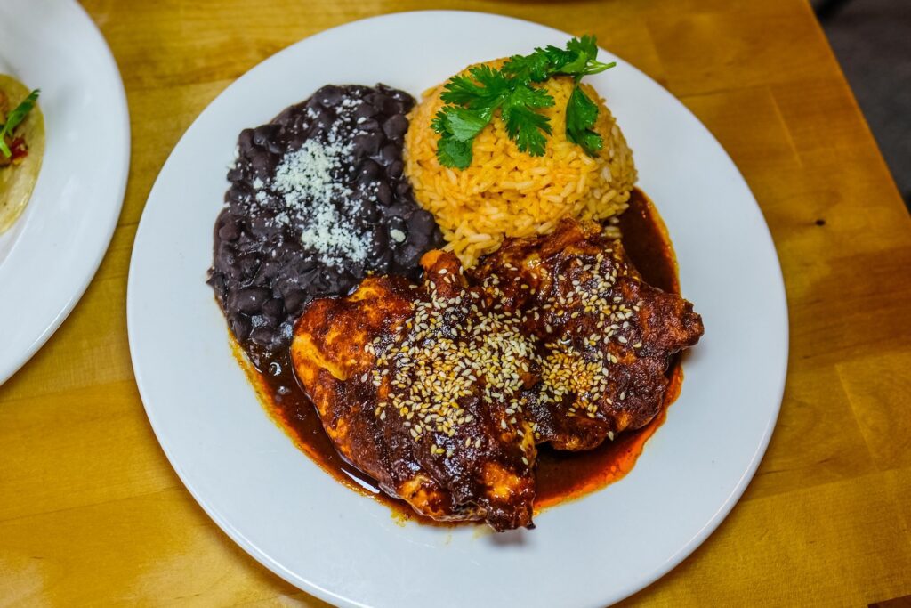 Molé de pollo, $28, from Bar Bruno in Carroll Garden, Brooklyn