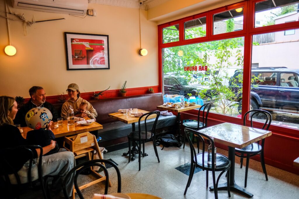 Bar Bruno in Carroll Garden, Brooklyn