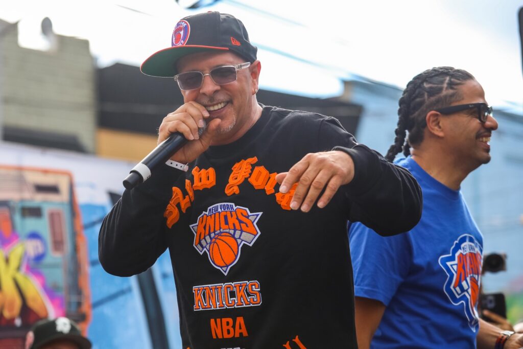 Tony Touch performing at 15th annual Bushwick Collective block party