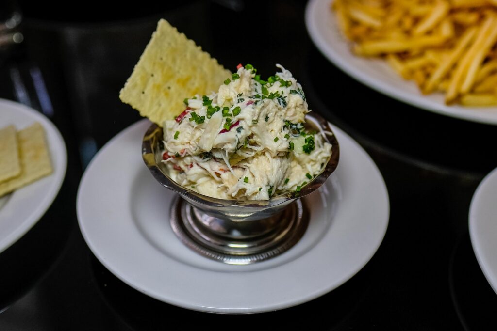 Crab salad, $24 from Bar Susanne in Williamsburg, Brooklyn 