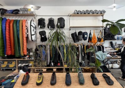 Contrasto, a new outdoor gear shop and cafe in Greenpoint, Brooklyn