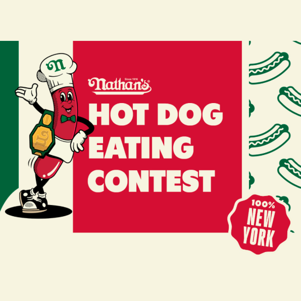 Nathan's Famous Hot Dog Eating Contest Brooklyn