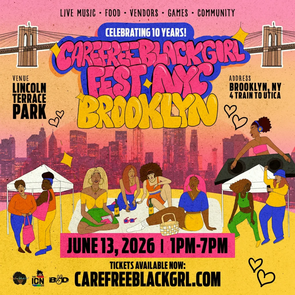 #CareFreeBlackGirl CookOut Brooklyn