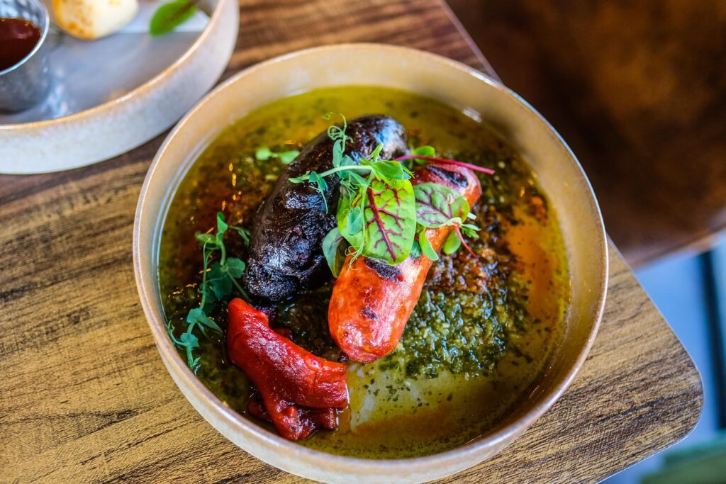 Iguazu Brooklyn chorizo and morcilla a la parrilla