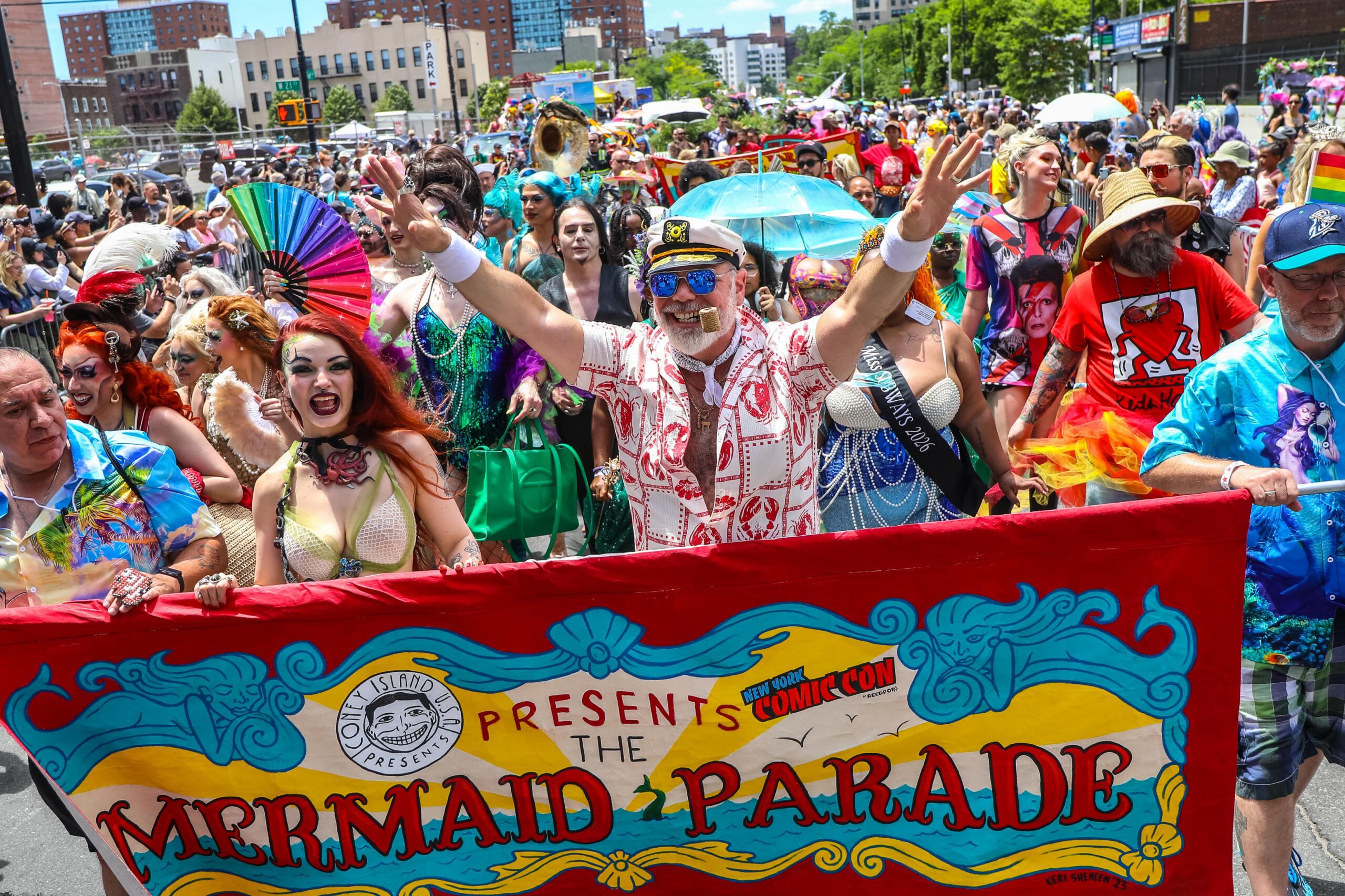 Sexy, Freaky, Silly Sea Creatures Party All Day at Coney Island's Mermaid Parade - BKMAG