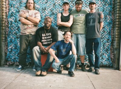 The LQQK team outside of their Bushwick studio