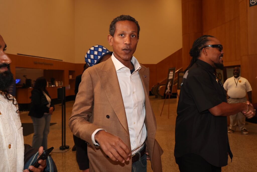 Shyne attends "Like Ah Boss" New York Screening on May 15, 2026 in New York City.